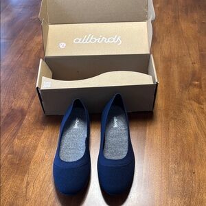 Allbirds Women's Wool Breezers, Navy, Size 10 NEW